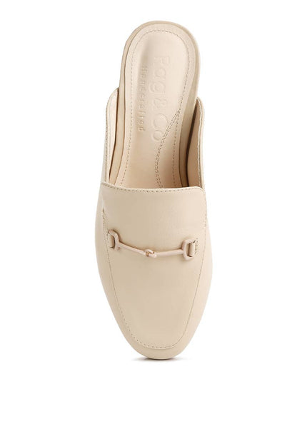 Kristy Horsebit Embellished Mules: BLACK / US-10 / UK-8 / EU-41