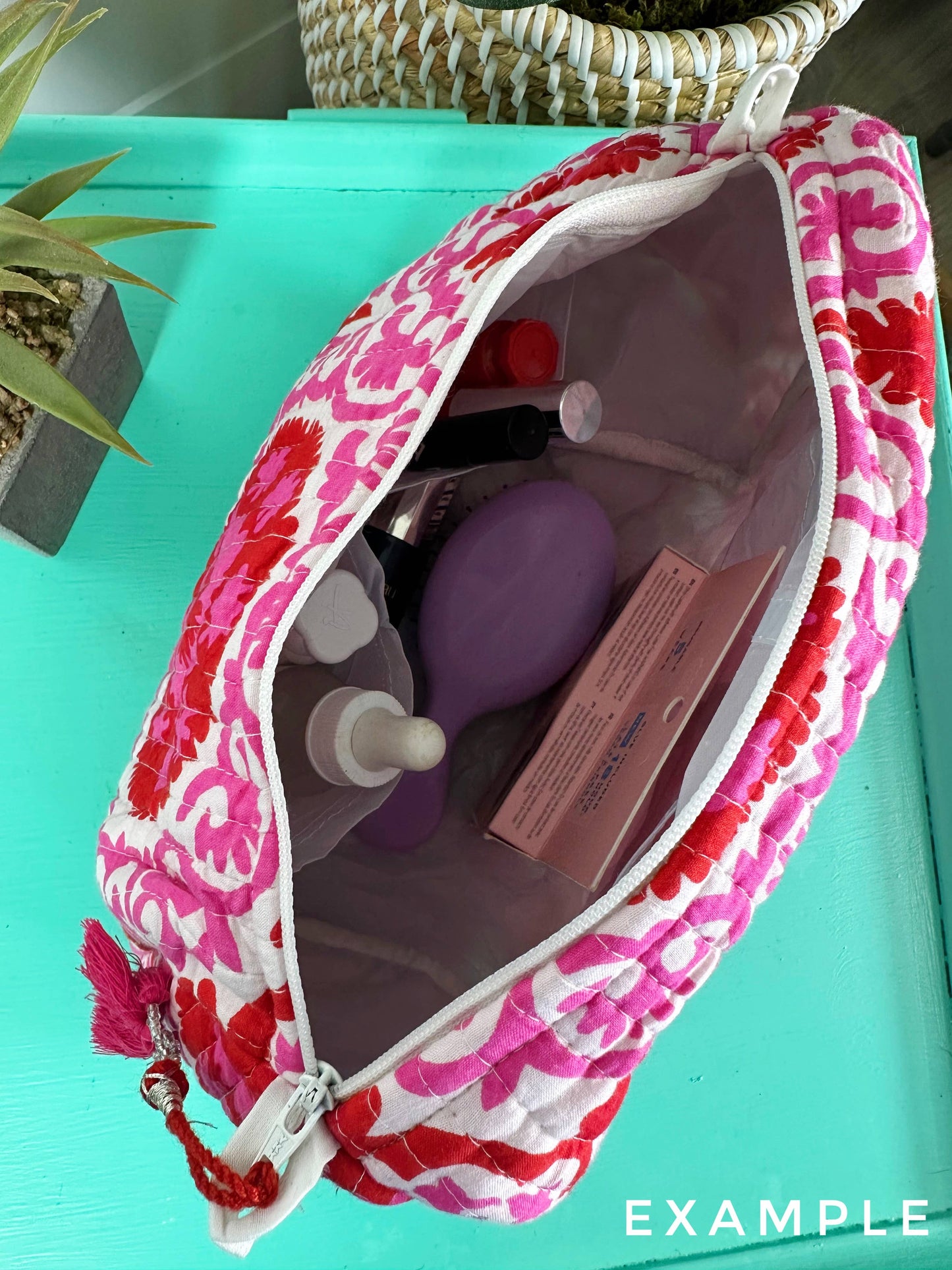 Quilted Cosmetics Bags
