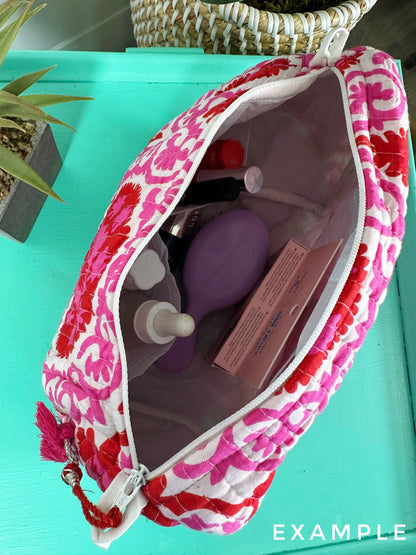 Quilted Cosmetics Bags