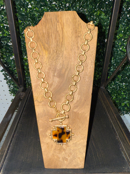 TORTOISE FRONT CLASP