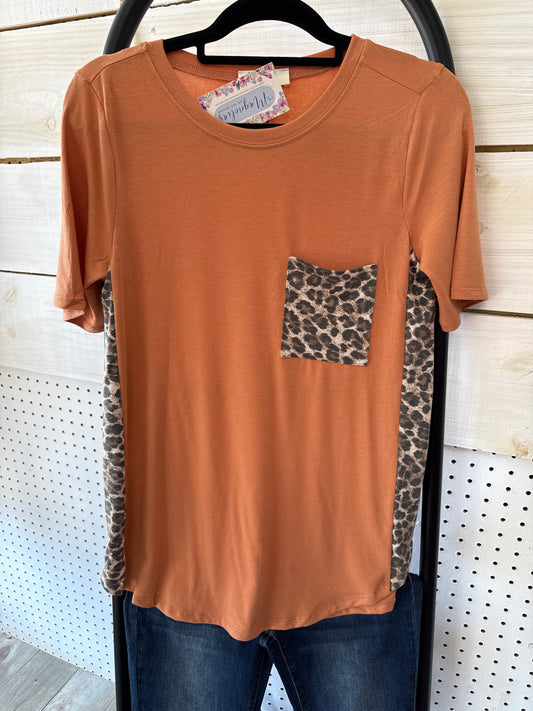 ZENANA BUTTER ORANGE LEOPARD
