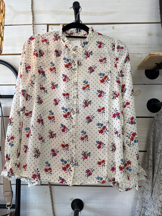 SPRING FLORAL TOP