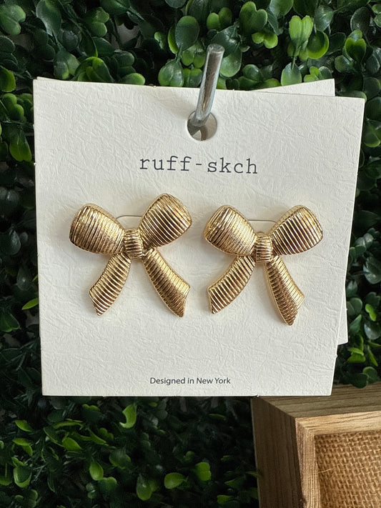 BOW EARRINGS