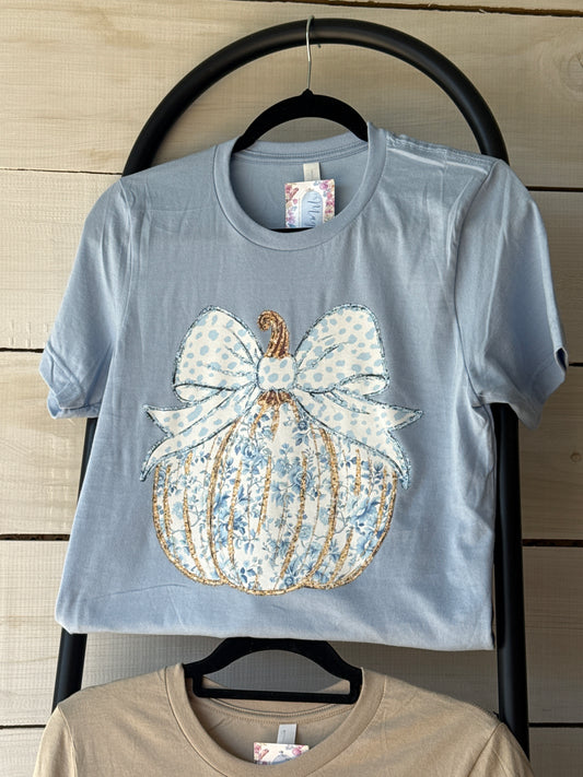 BLUE PUMPKIN SHIRT