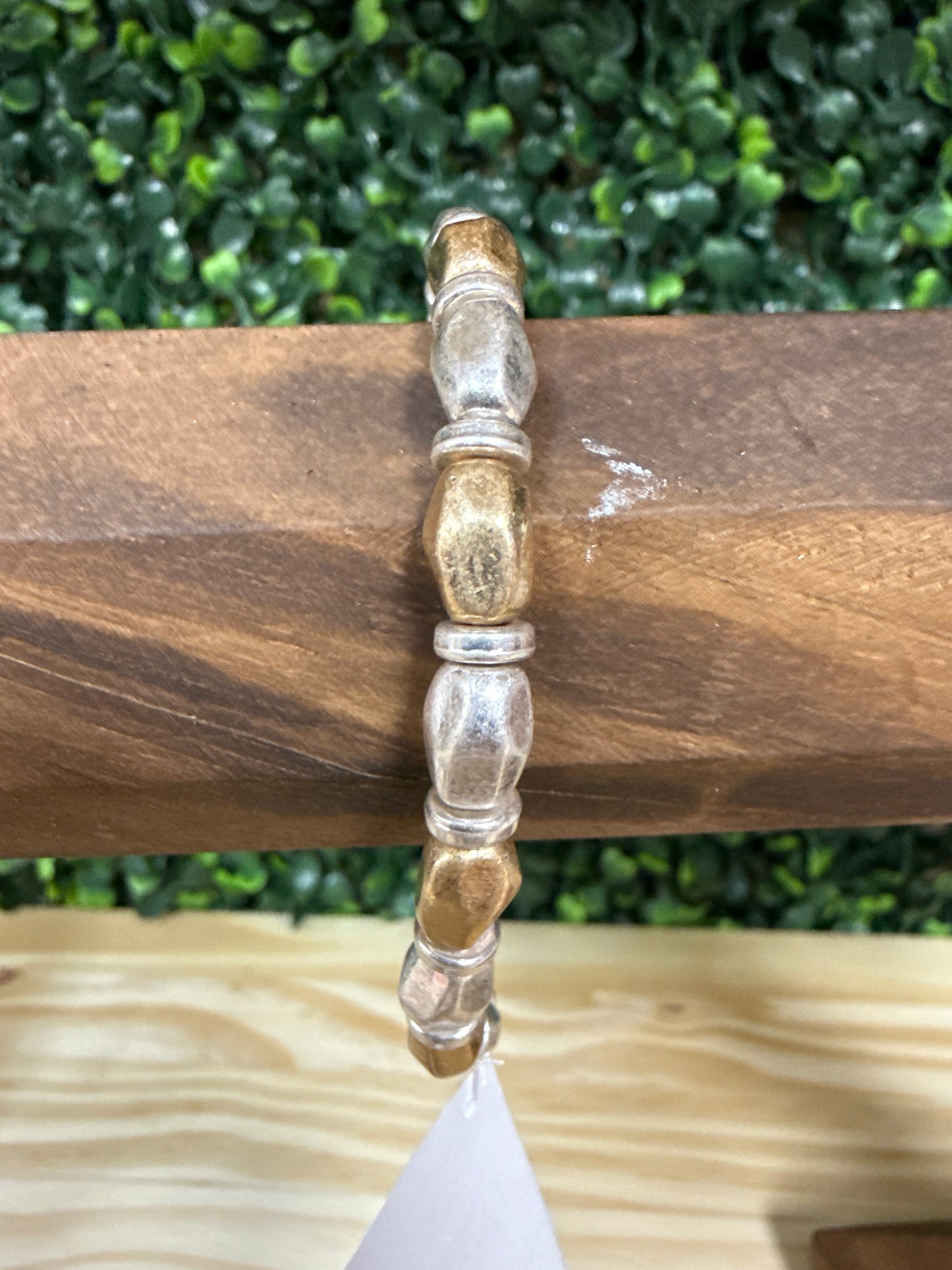 MULTI METAL CROSS BRACELET