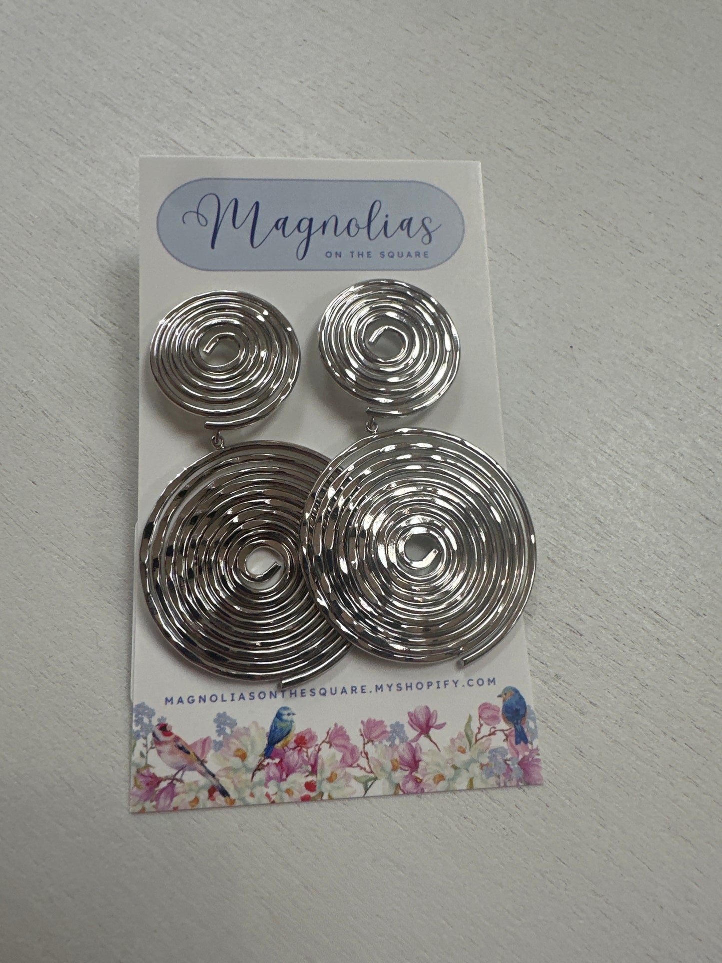 AROUND AND AROUND EARRINGS