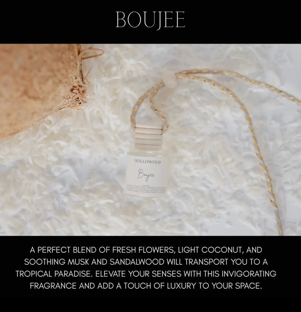 BOUJEE CAR DIFFUSER