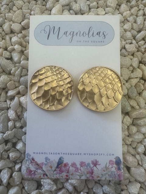 WHIMSICAL GOLD STUDS