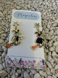 FLY AWAY WITCH EARRING