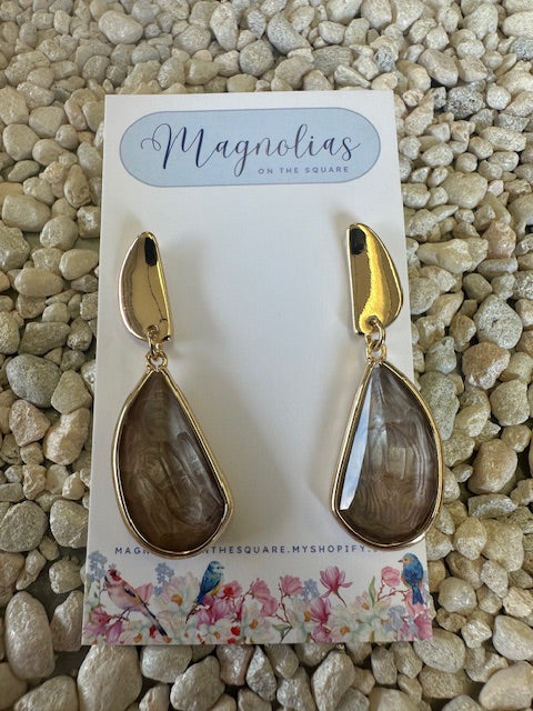 GOLD SEE THRU STONE