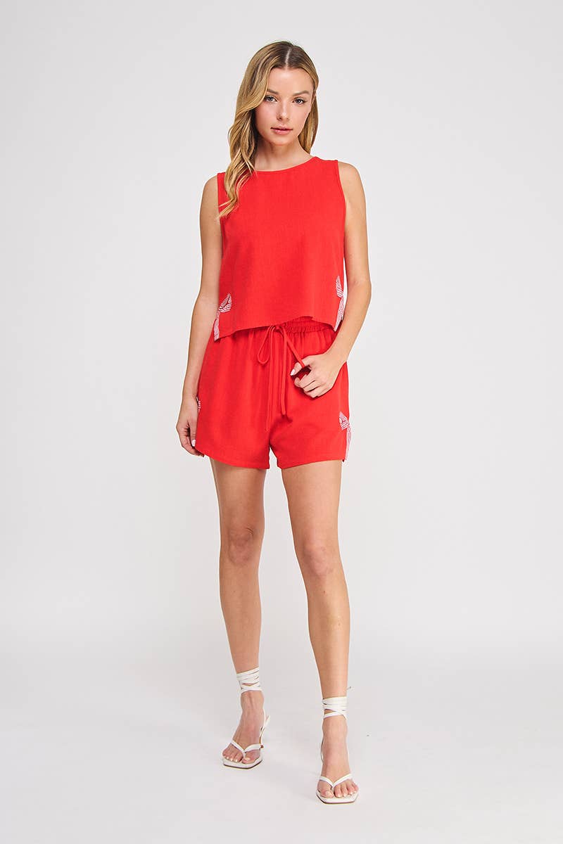 Soft Linen Blend Tank