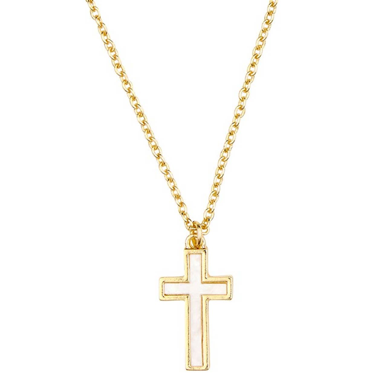 Mother of Pearl Cross