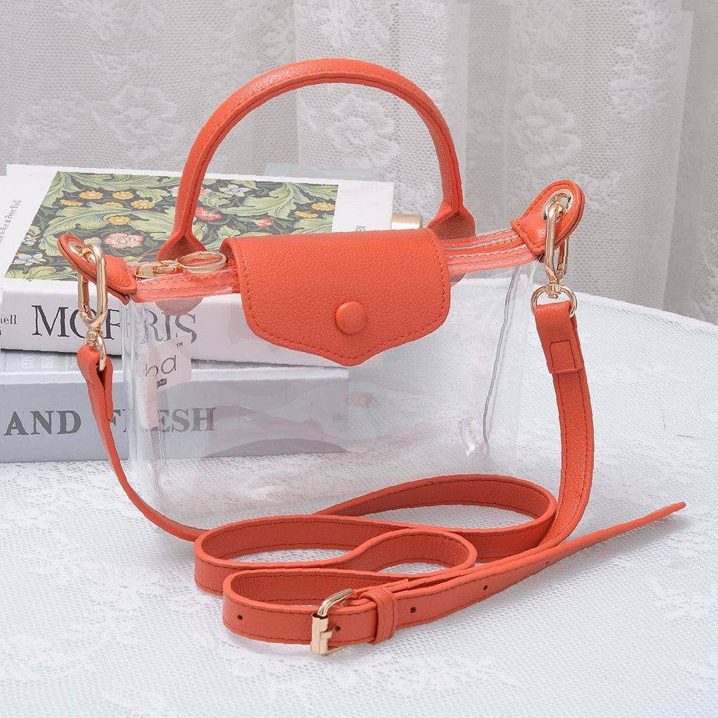 CB781 Gladys Clear Gameday Mini Crossbody Bag