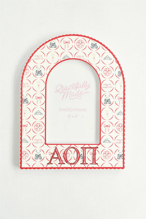 Alpha Omicron Pi Picture Frame, Sorority
