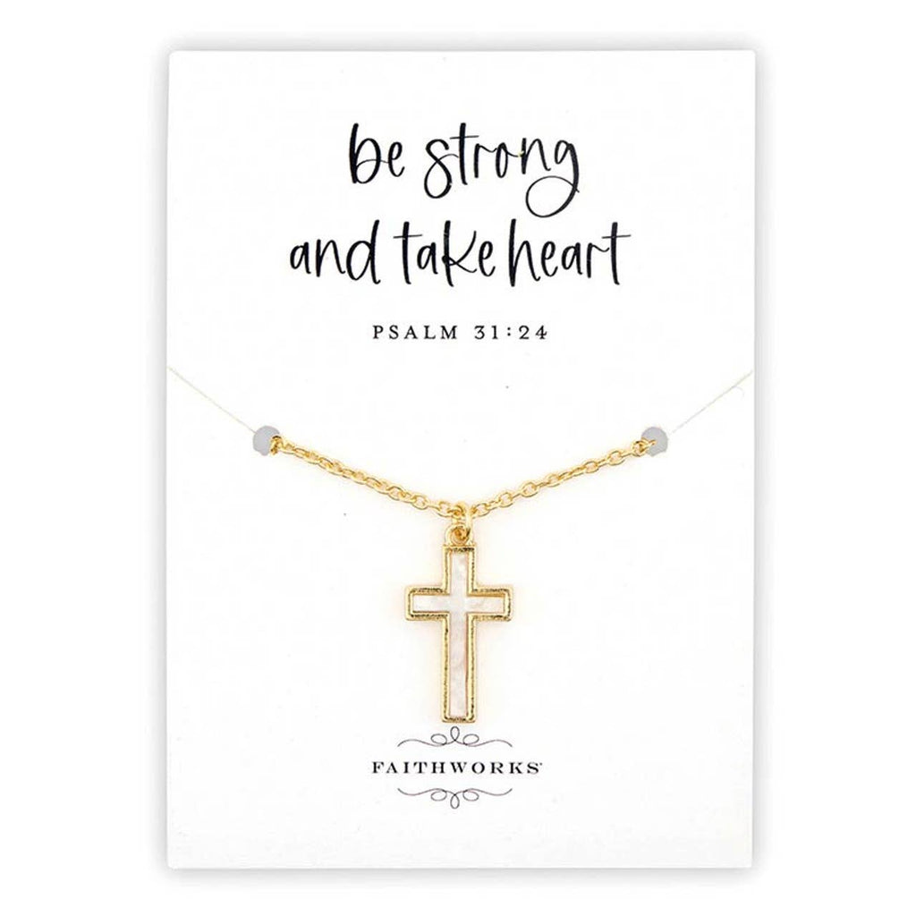 Mother of Pearl Cross