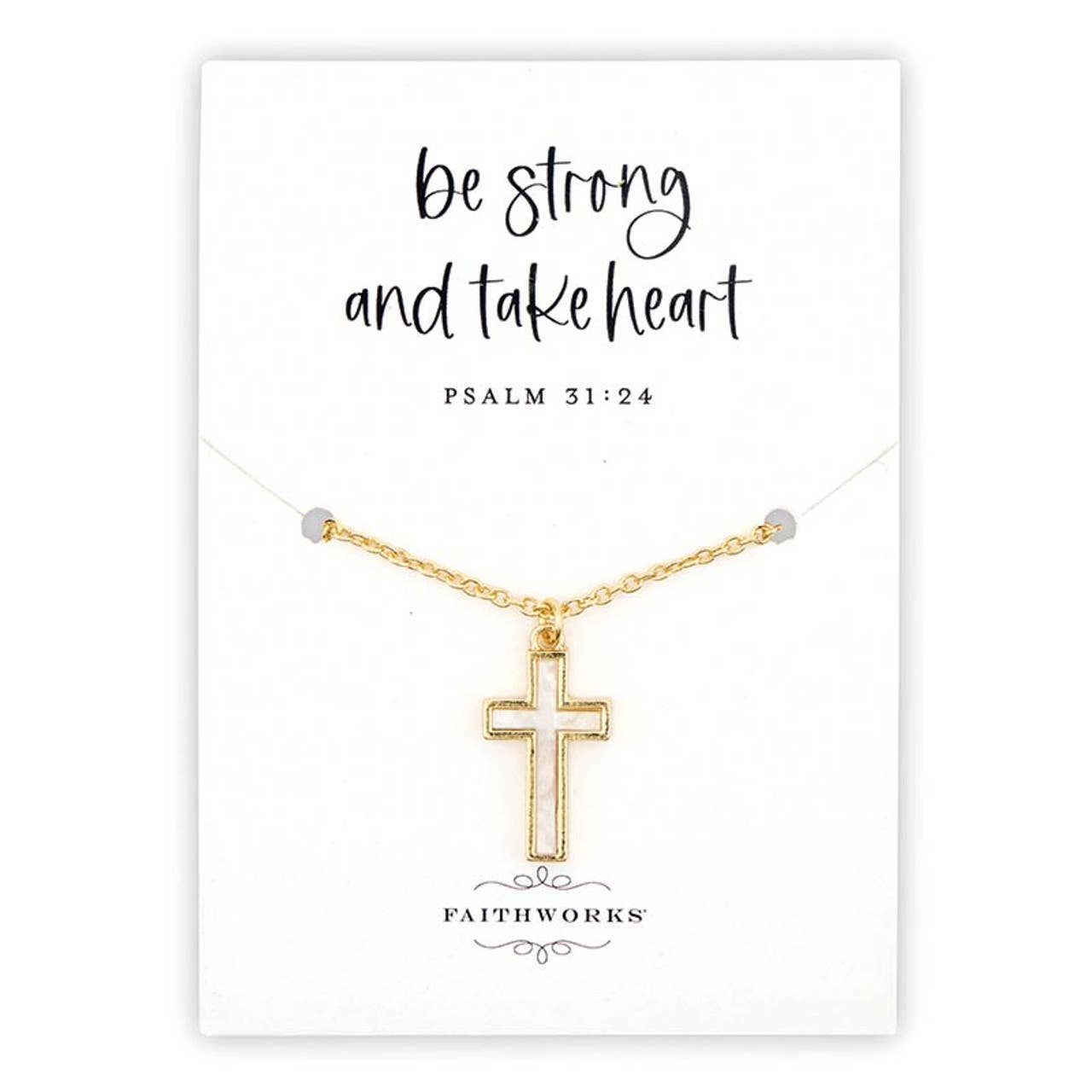 Mother of Pearl Cross