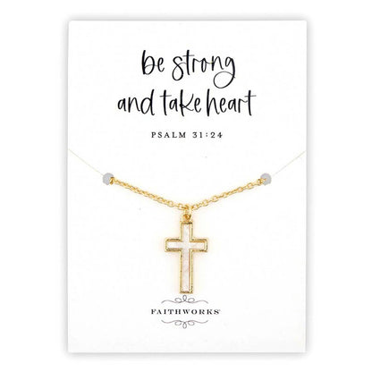 Mother of Pearl Cross
