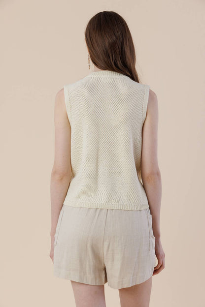 Salty Knit Sweater Tank – Sleeveless Summer Vest