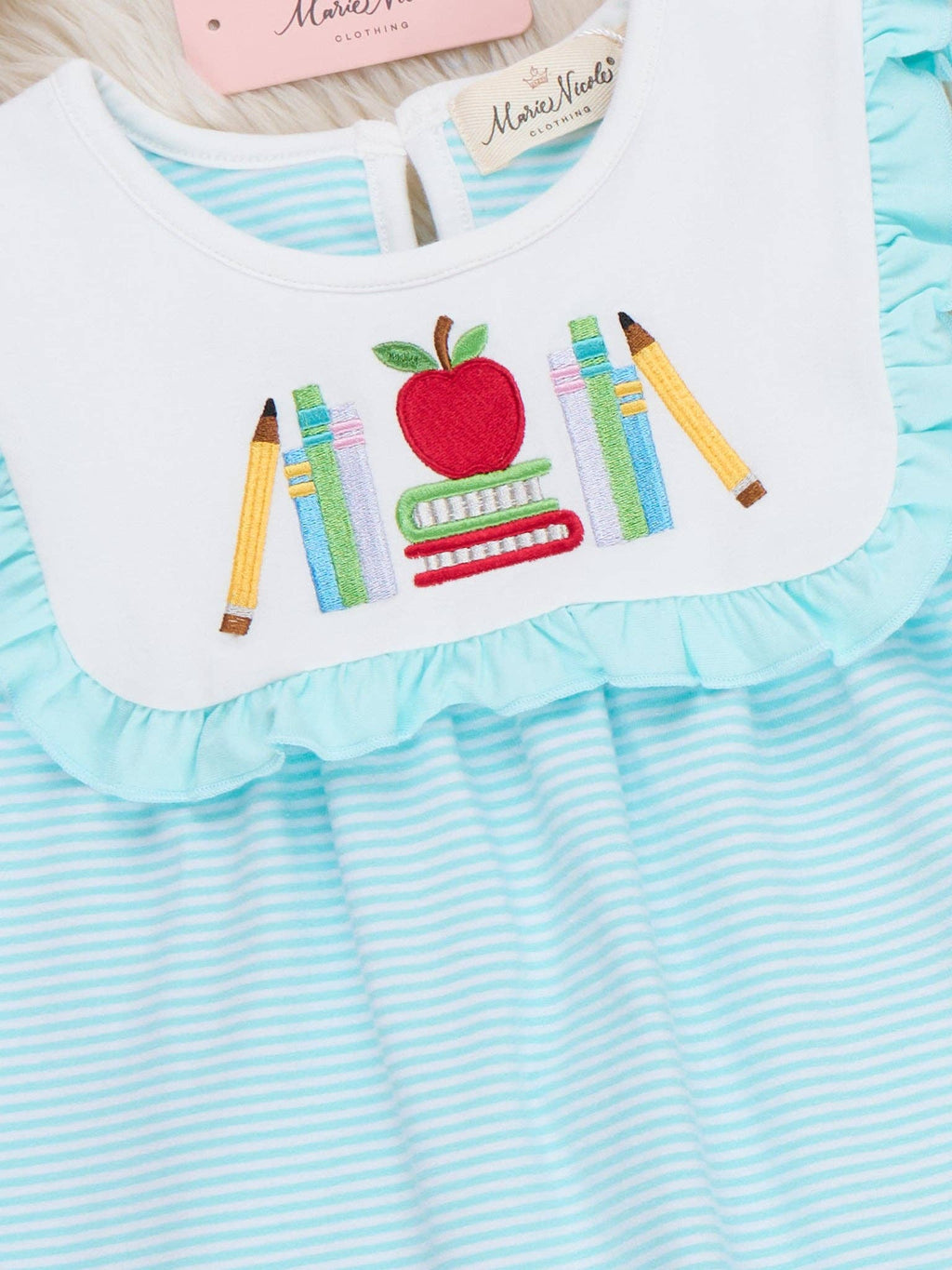 Ready Set Learn Embroidered Outfit