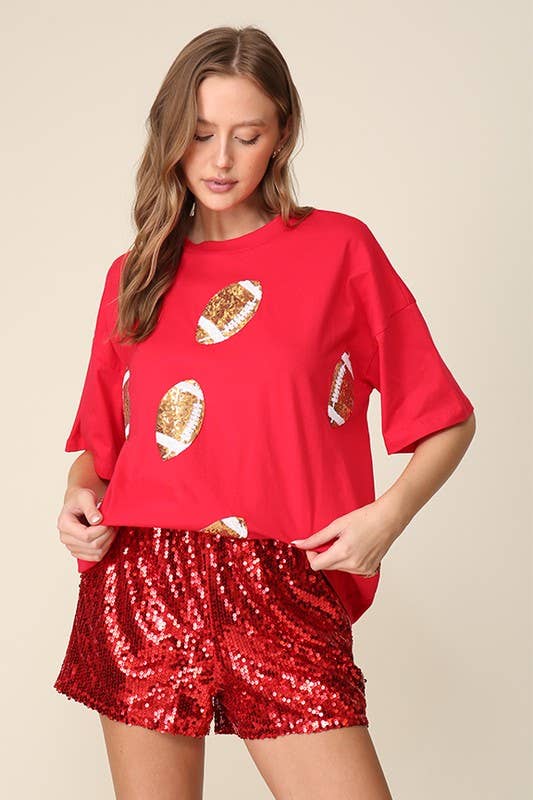 Game Day Dazzling Football T-Shirt