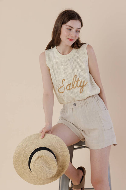 Salty Knit Sweater Tank – Sleeveless Summer Vest