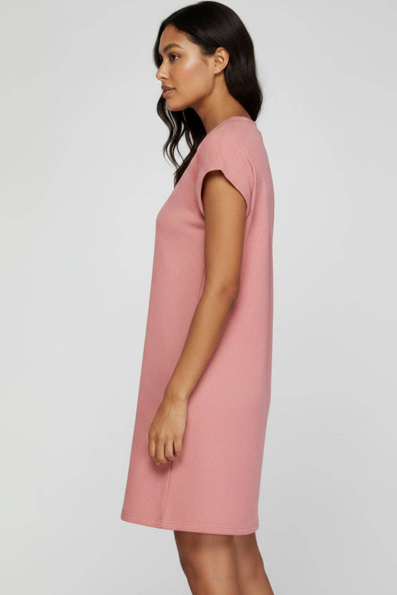 SLEEVELESS TEXTURED MINI DRESS SKSY7152
