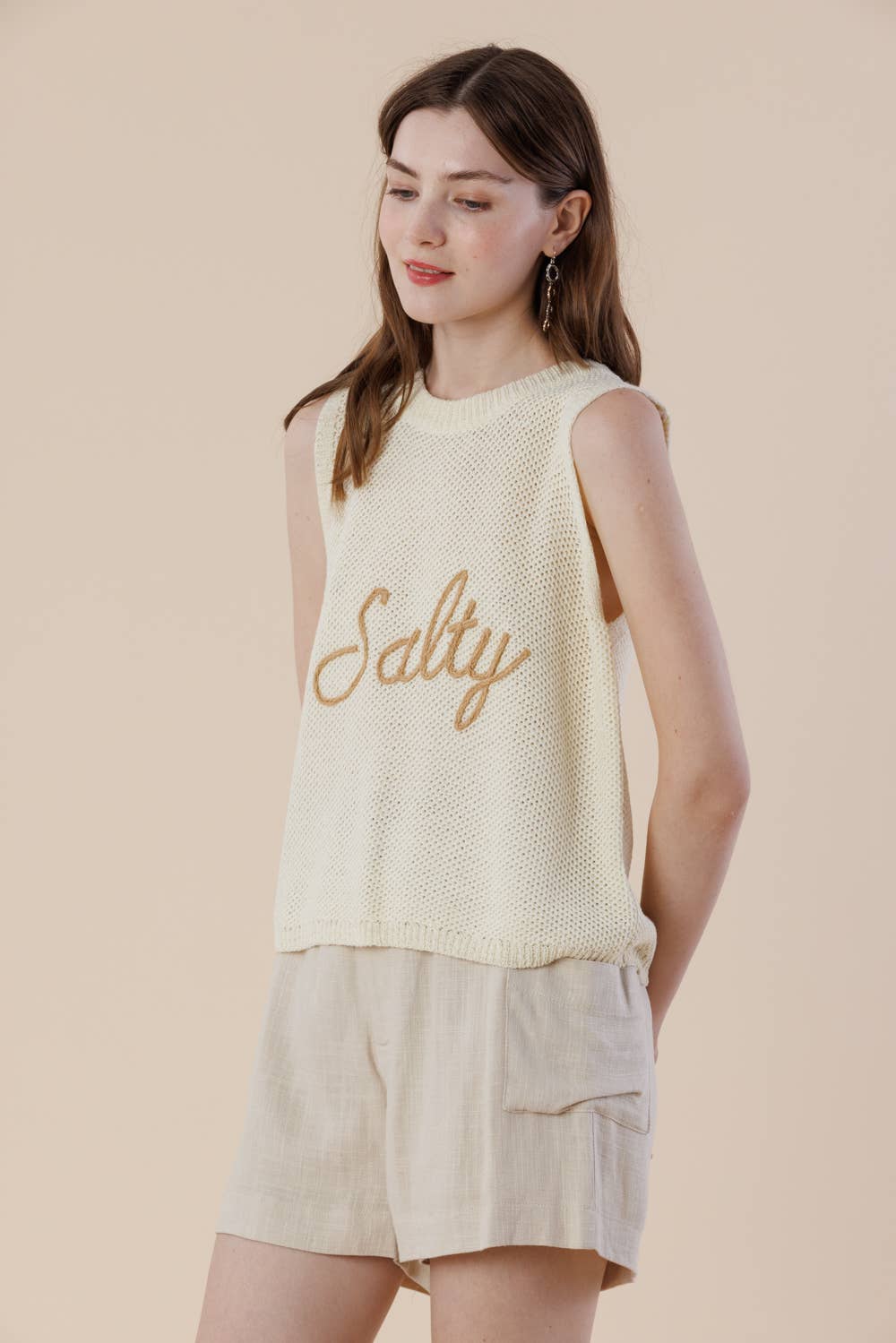 Salty Knit Sweater Tank – Sleeveless Summer Vest