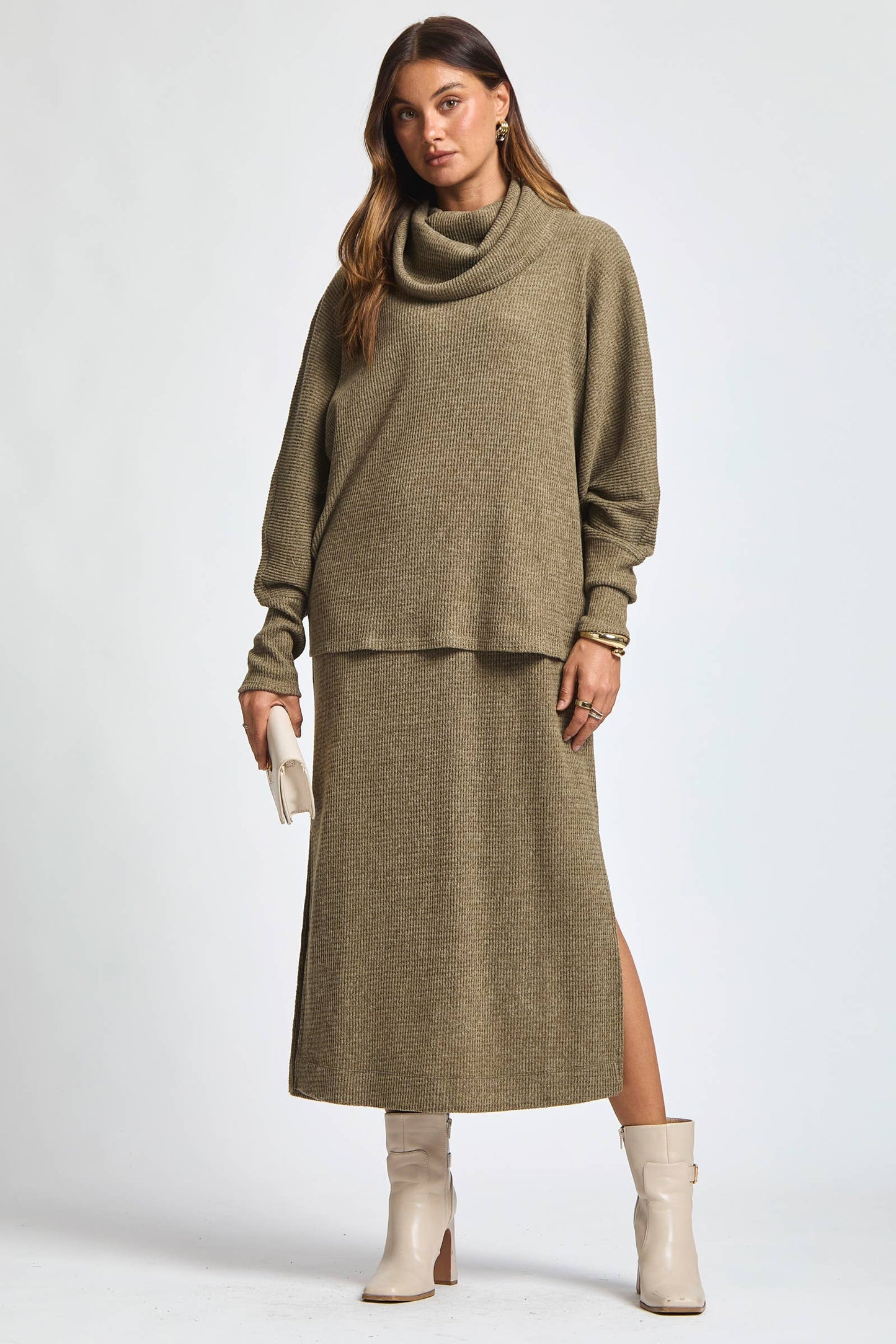 2 Piece Cozy Thermal Layered Set