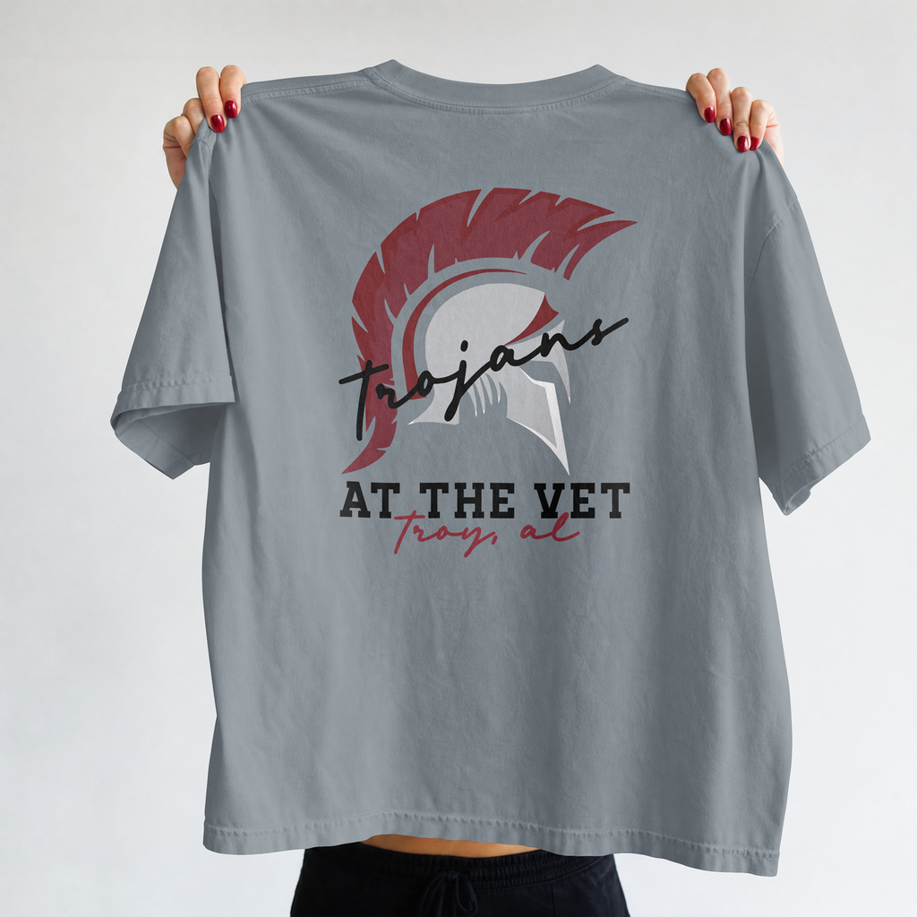 Trojans Game Day Comfort Colors Tee | Granite