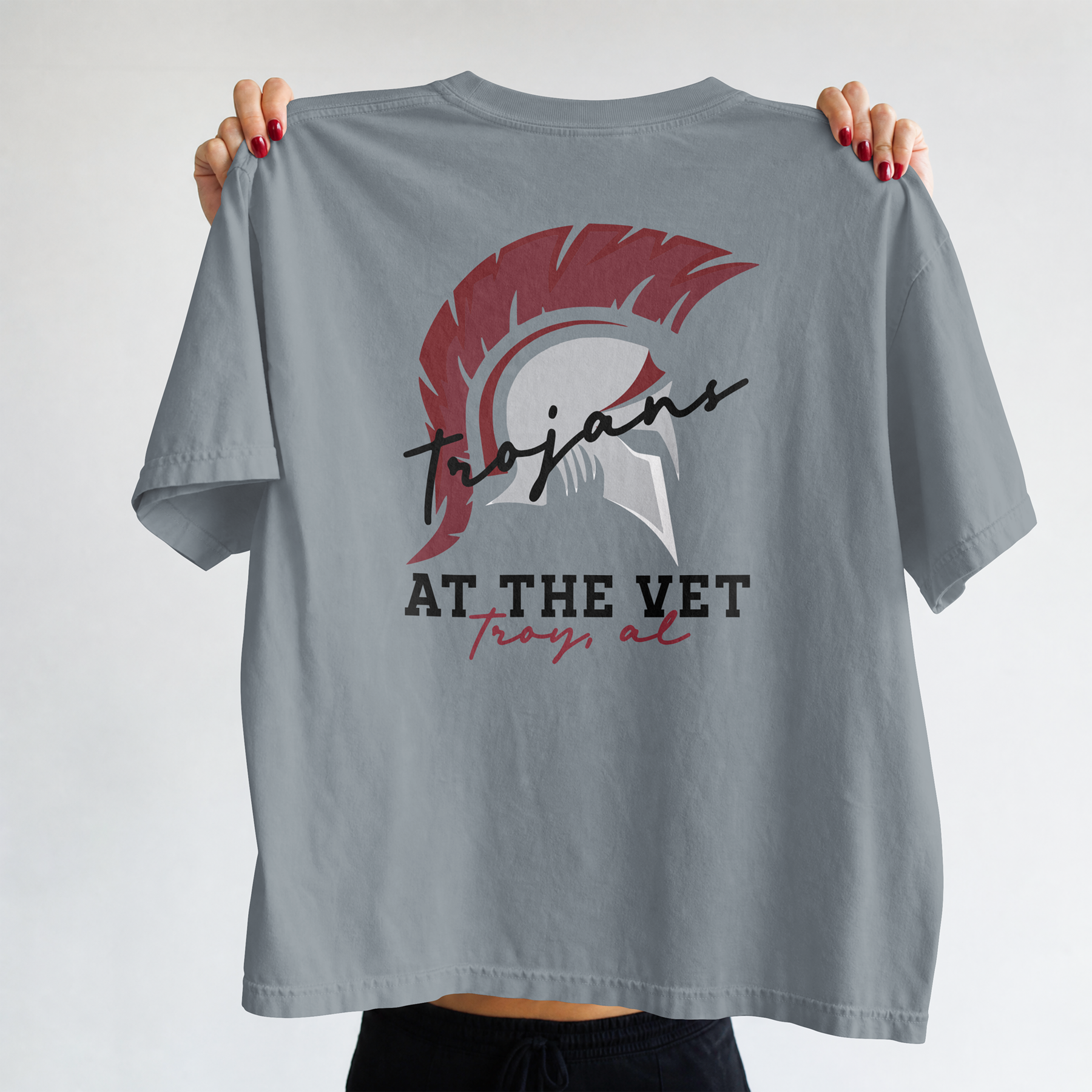 Trojans Game Day Comfort Colors Tee | Granite