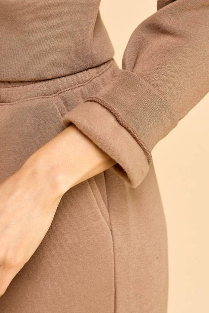 FS516 FRENCH TERRY FLEECE 2-PIECE SET