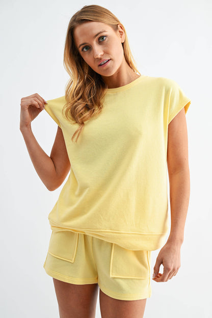 Offset French Terry Core Comfort Set