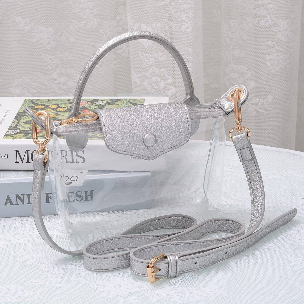 CB781 Gladys Clear Gameday Mini Crossbody Bag