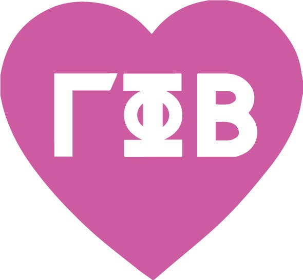 Sorority ✨Acrylic 💚 Heart Pin