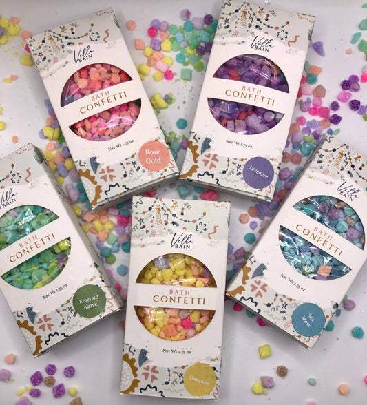 Happy Bath Confetti (yellow)