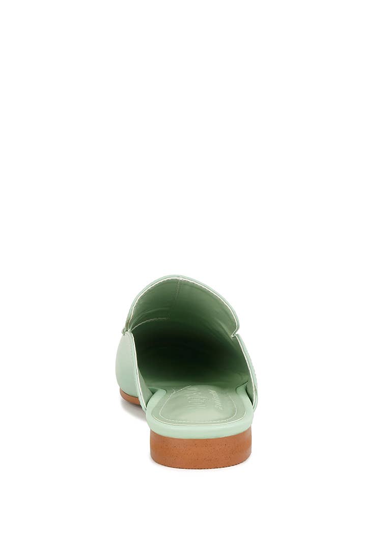 Kristy Horsebit Embellished Mules: BLACK / US-10 / UK-8 / EU-41