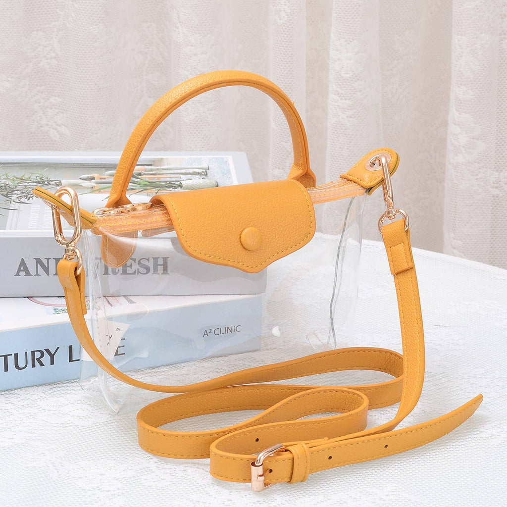 CB781 Gladys Clear Gameday Mini Crossbody Bag