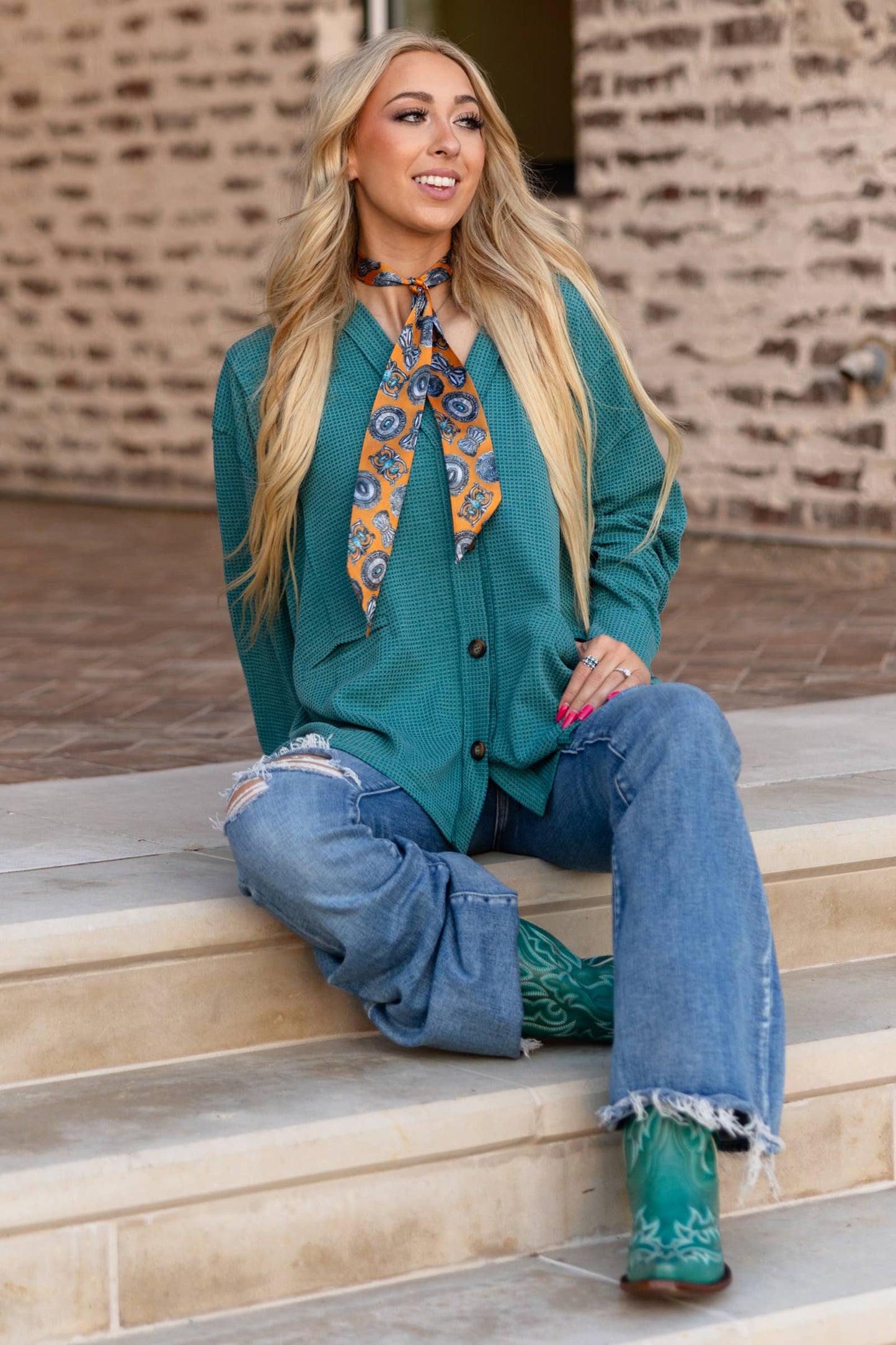 Two-Tone Charm Cardigan: Magenta / L
